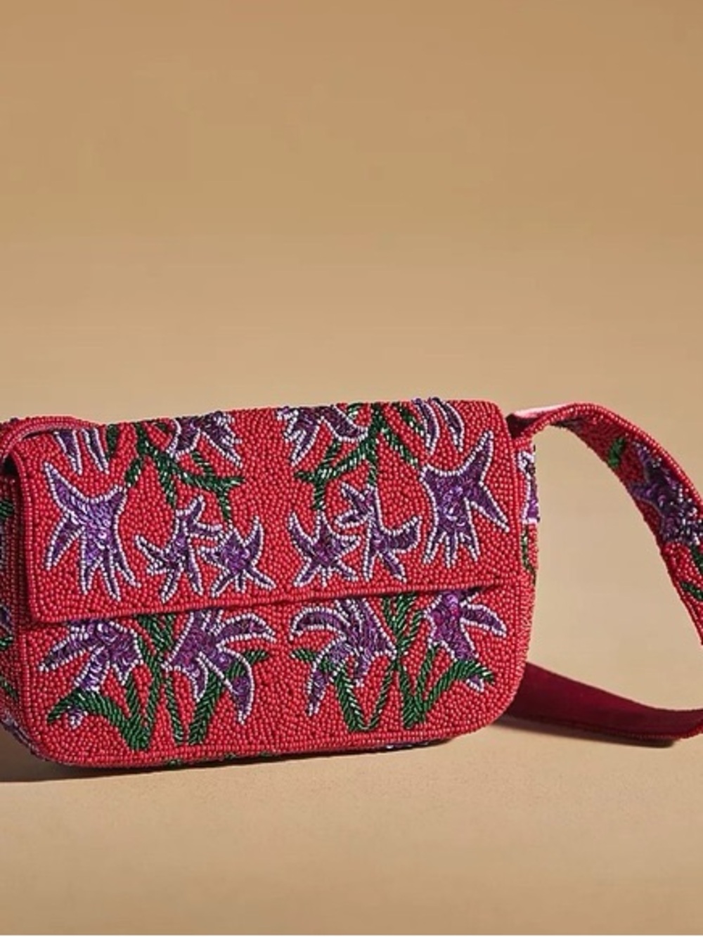 The Fiona Beaded Bag by Anthropologie: Holly Edition